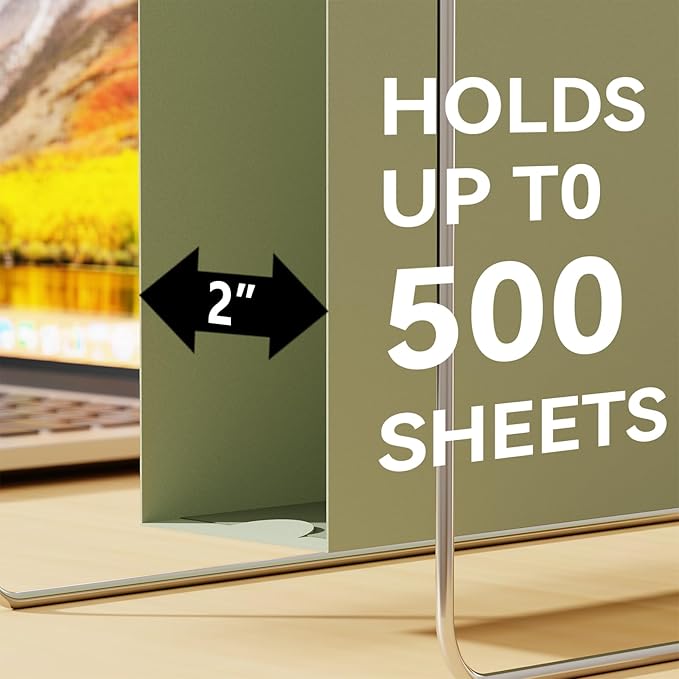 Ansook Legal Size Hanging File Folders, 2" Expansion Legal Plastic File Folders Hanging with Tabs, 12 Pack Pastel Colors Hanging Organizers for Filing Cabinet, Home Office Law Firm Document Storage