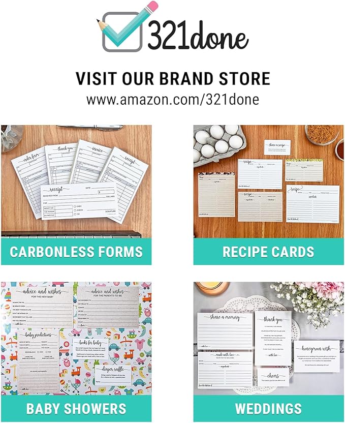 321Done Weekly Checklist Planning Pad - 50 Sheets (8.5" x 11") - This Week to Do Notepad Tear Off, Desktop Planner Large Letter-Size - Made in USA - Simple Script