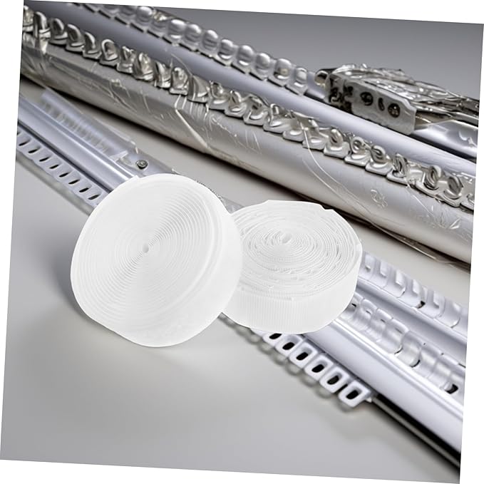 MAGICLULU Heavy Duty Double-Sided Adhesive Tape for Curtains Tape for Doors Hook and Loop Fastener Strips