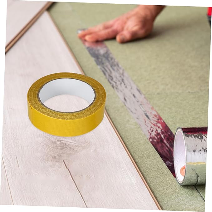 1roll Double Sided Adhesive Cloth Tape Heavy Duty Insulation Tape for Carpet Repair Craft Projects Strong Adhesive for Enthusiasts and Professionals