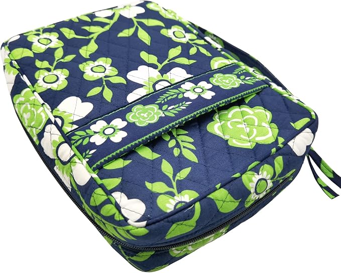 DIWI Quilted Bible Cover Extra Large Sizes 11.25 X 8.25 X 2.75 Inches Good Book Case (XL, C1 Miss You)