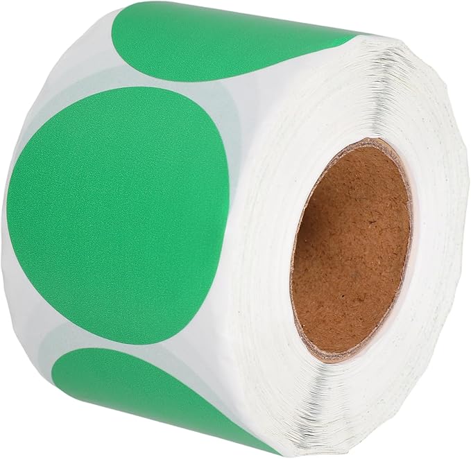 KALLORY 3rolls Printable Sticker Labels Self-Adhesive Thermal Printer Stickers Labels Inventory Organizing and to Use and Printing