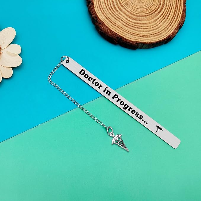 Doctor to Be Gifts Bookmark Gifts for Med Student Future Doctor Gifts Medical School Graduation Gifts New Doctor Bookmark Gifts Reading Lovers Gifts Inspirational Gift Doctor in Progress Gifts