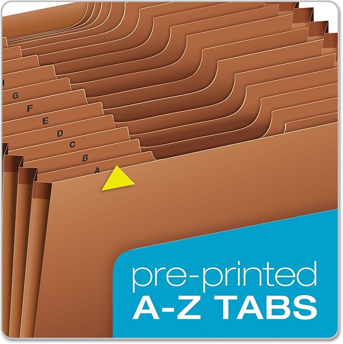 Pendaflex Conversion File Jackets and Pockets, (PFXR219AHD),Brown