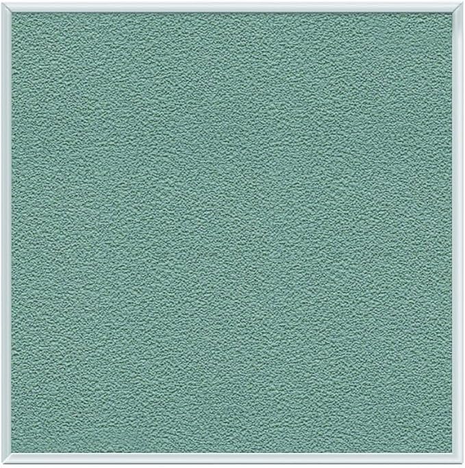 Ghent Stone Vinyl Bulletin Board, 48.5" x 48.5", Aluminum Frame, Made in the USA
