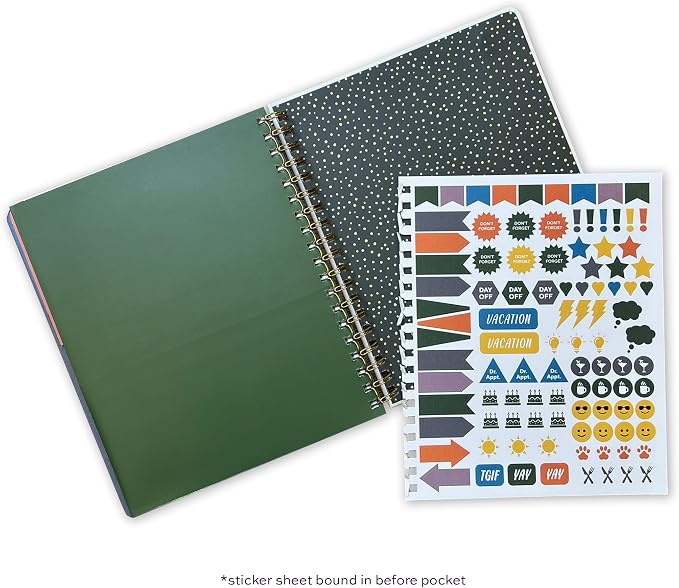 High Note 2027 Planner, 17-Month Weekly & Monthly Hardcover Planner: August 2026 to December 2027, 9" x 10", Orders of the Animals with Notes, Lists & Reference Pages + Sticker Sheet