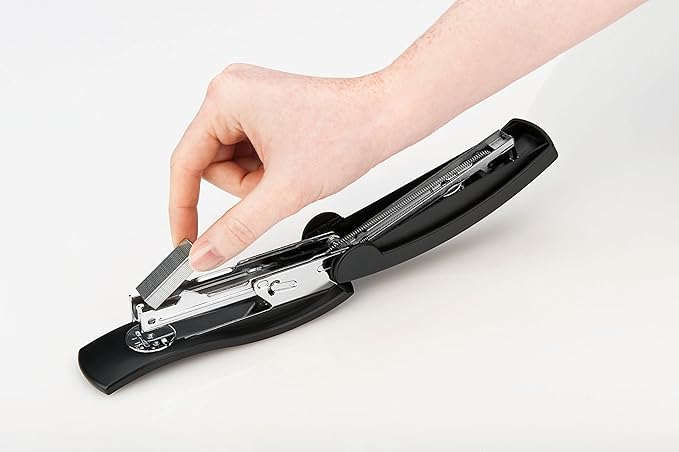 Novus C 2 25 Sheet Capacity Office Stapler with 200x 24/6 Staples - Black