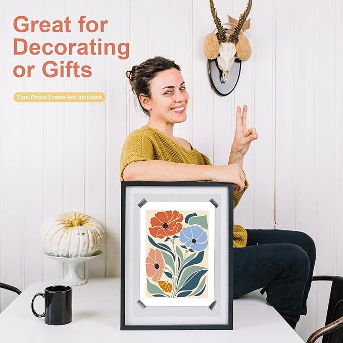 Guasslee Wall Calendar 2026-2027, Vertical Calendar Wall 2026, 13-Month Aesthetic Calendar From 2026 Jun-2027 Jun, 28" X 11" Monthly Planner Wall With Thick Paper, Floral Design for Home Office