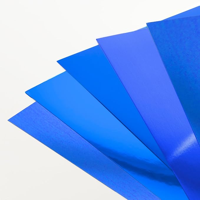 BAZIC Products Poster Board Metallic Blue 22" x 28" 25 Sheets