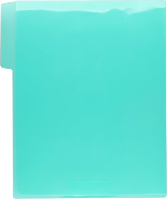 Pendaflex Poly View Folders, Letter, Assorted Colors, 6/PK