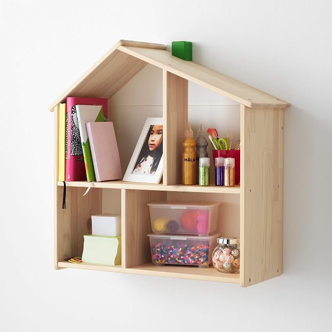 Ikea GLIS Storage Box With Lid, to keep pens, pencils and small accessories, Transparent(17x10 cm)Pack Of 3, Acacia