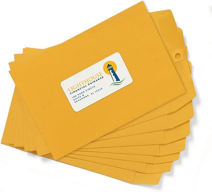 MACO Printable Labels for Shipping - Laser/Ink Jet Compatible Shipping Labels, 10 Per Sheet, 2" x 4", Box of 250 Pages/2500 Labels, White
