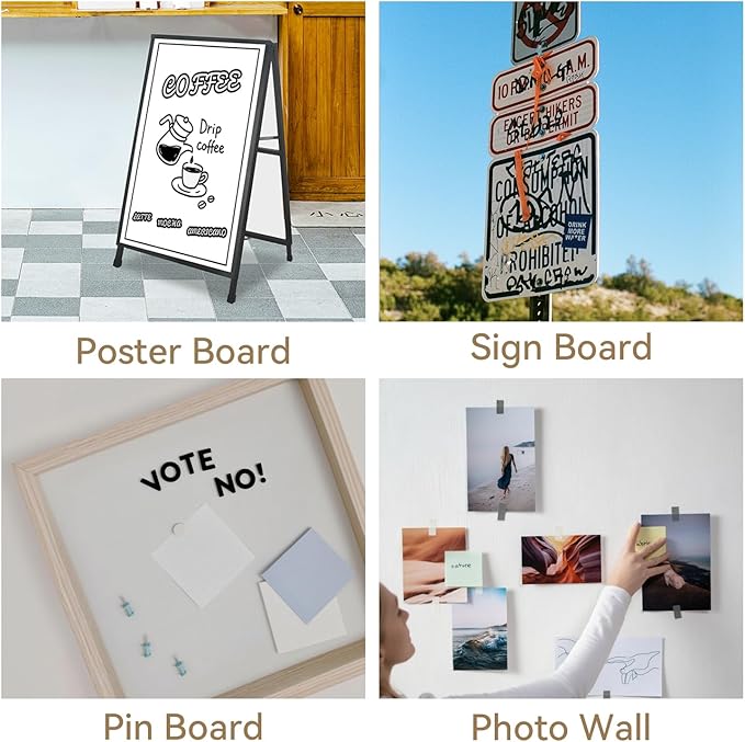 WEWLINE 7Pack White Foam Board, 24x36", 3/16 Inch Thick Poster Board, White Foam Core Board, Lightweight, Durable for Arts, Crafts, Presentations & School Projects