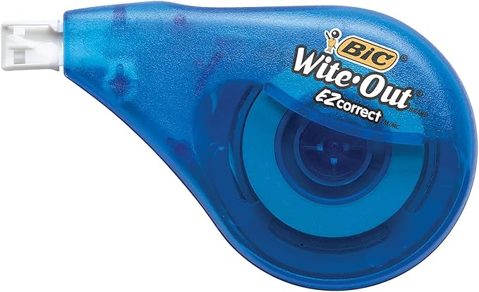 BIC Wite-Out Brand EZ Correct Correction Tape, White, 40-Count (40, Original)