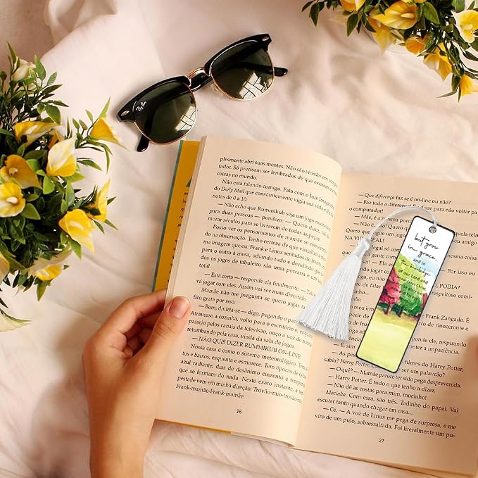 Christian Growth - Encouraging Bookmark, Inspirational Gift for Believers, Uplifting Gift for Spiritual Readers, Spiritual Bookish Present, Unique Scripture Design Bookmark, WCB80