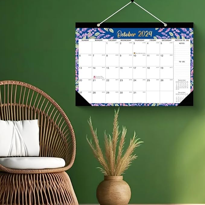 Calendar 2023 2024 Do List Daily Wall Planner to Schedule Annual Planner ly Weekly ly Agenda Organizer for Home Office