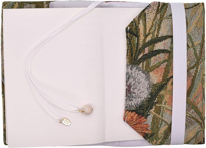 BLBMH A6 Book Cover 4x6 Plus | Non-Stretch Fabric Sleeve with Bookmark | Handmade Washable Protector for Paperback Bible Notebook Gift for Women Readers - WD Dandelion 6" +