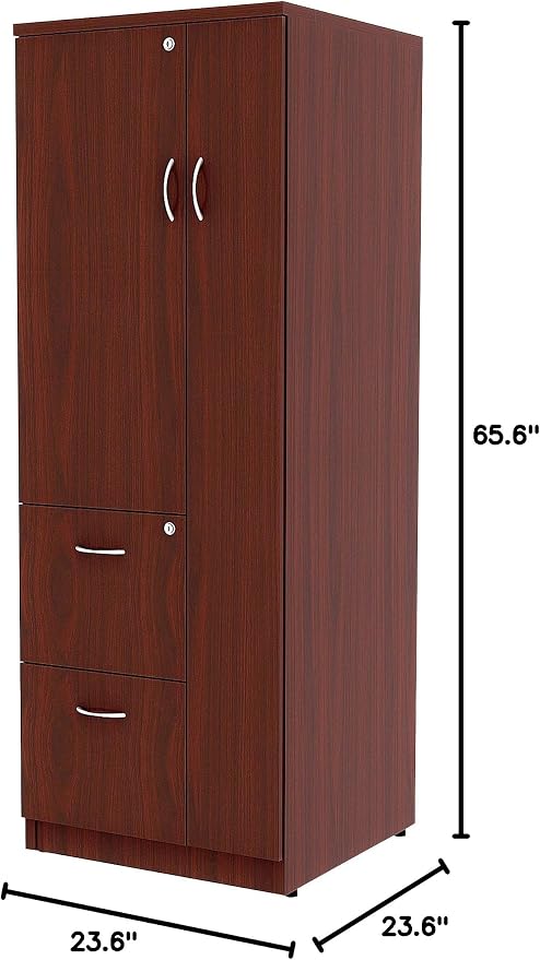 Lorell LLR69897 Essentials Storage Cabinet - 2-Drawer
