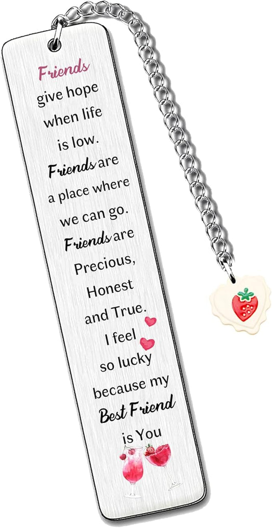 Bookmarks Graduation Friendship Appreciate Gifts Women Teens Best Friends Go to University Encourage Keepsake Birthday Christmas Distance Accompany Back to School Friends Give Hope When Life is Low