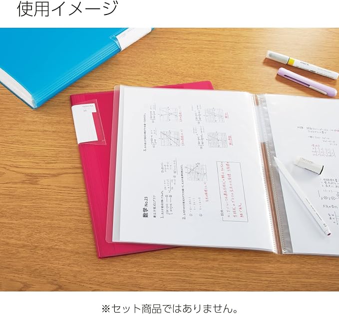 Kokuyo Novita α, Expandable File Clear Book, Display Book, Presentation Binder with Plastic Sleeves 40-Pocket Bound, Presentation Book Art Portfolio Folder, A4-S, Yellow, Japan Import (RA-NV40Y)
