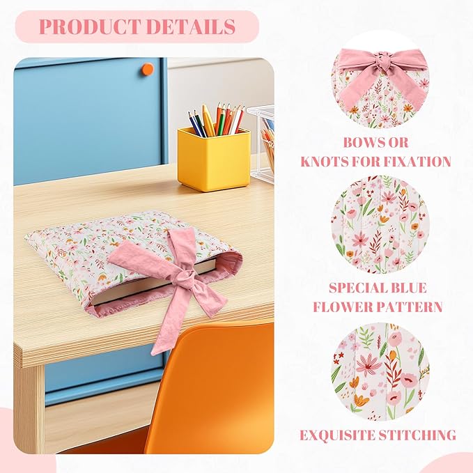 Bible Cover Case for Women,Large Bible Tote Bags for Women Organizer Quilted Bible Carrying Case(new) (Pink Flower-01)
