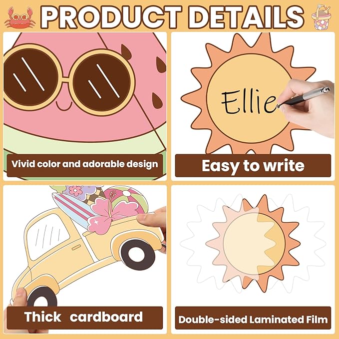 Retro Sun Motivational Bulletin Board Decor Summer Sunshine Bulletin Board Decoration Sunshine Groovy Hippie Paper Cutouts Sun Shine Beach Blackboard for School Classroom Summer Theme Party Supplies