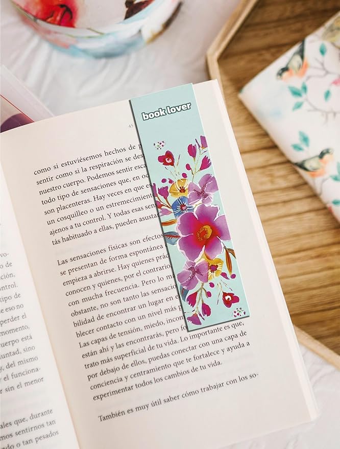 30 PCS Aesthetic Paper Bookmarks for Reading,Romantic Funny Bookmark for Women Book Lovers,Reading Page Markers Students Teachers School Supplies
