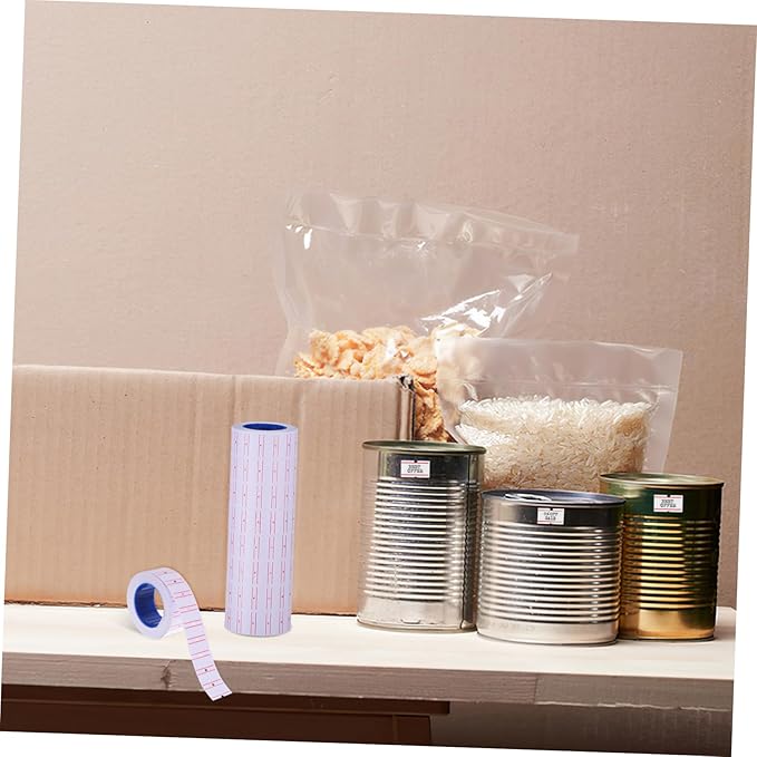 Gadpiparty 10rolls Self-Adhesive Price Label Paper Stickers for Small Business Efficiency