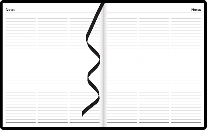 LETTS of London 10Y for Year 2022 Principal Desk Day to Page Journal, Black, Quarto Size (Y) - 10 1/4" X 8/1/4", C10YBK-22