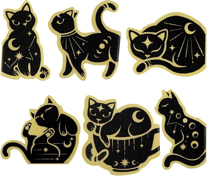 12 PCS Magnetic Cat Bookmarks, Book Markers for Reading, Bookmarks Bulk for Teens, Book Lovers Gifts, Reading Present