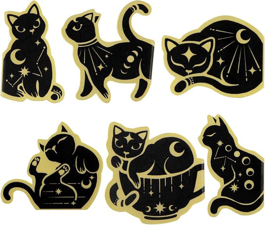 12 PCS Magnetic Cat Bookmarks, Book Markers for Reading, Bookmarks Bulk for Teens, Book Lovers Gifts, Reading Present