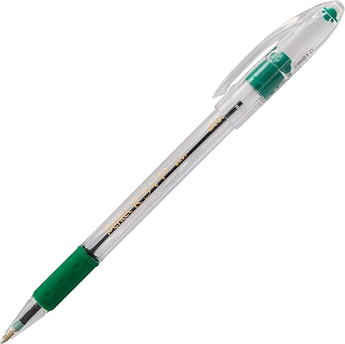 Pentel R.S.V.P. Ballpoint Pen, Medium Line, Assorted Ink (BK91BP6M) (Pack of 1, 6 Count Total)