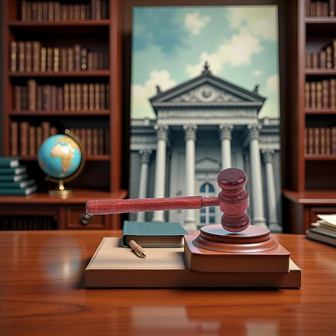 Brown Handmade Wooden Gavel, Auction Gavels, Vintage Judge Gavel, Props and Clothing Accessories,Desk Accessories and Workspace Organizers School Supplies