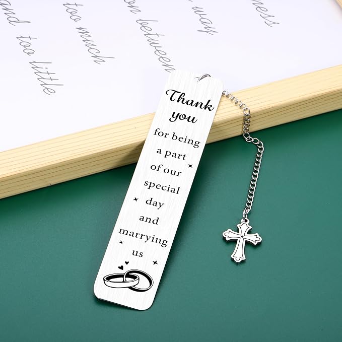 Officiant Gifts for Wedding Day Thank You Gifts for Wedding Officiant Proposal Gift for Men Women Master of Ceremonies Bridal Shower Wed Planner Guest Preacher Pastor Minister Appreciation Anniversary