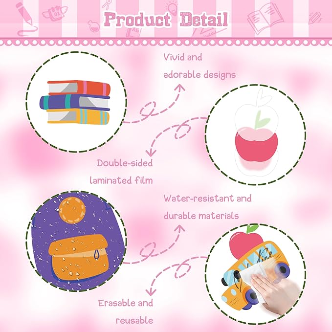 Classroom Bulletin Board Decoration Set This is Your Year Inspirational Classroom Decoration Pastel Welcome Back to School Bulletin Board Cutouts for School Office Chalkboard Wall Door Decor Supply