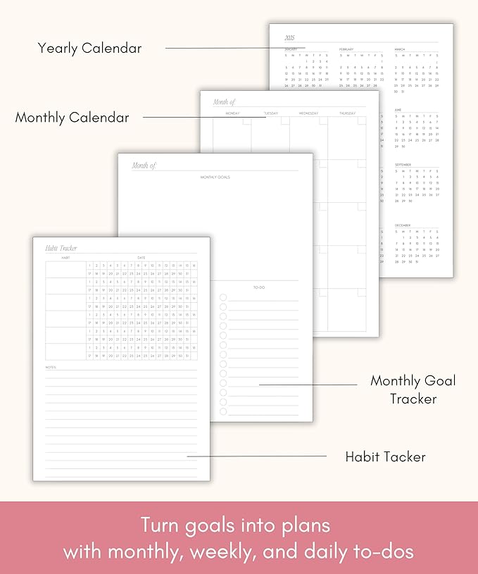 Lamare Academic Planner 2026 College Essentials – Undated Weekly College Student Planner for Homeschool, High School, College & Nursing Students