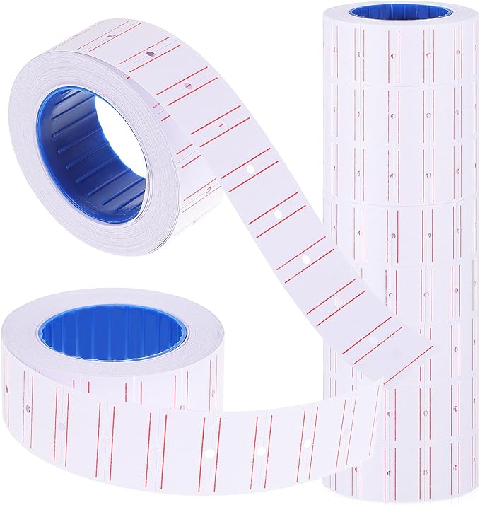 Price Marker Labeler Price Stickers for Retail 550 Self-Adhesive Sale Tags Per Roll 10 Rolls Strong Adhesive for Supermarket and Jewelry Pricing
