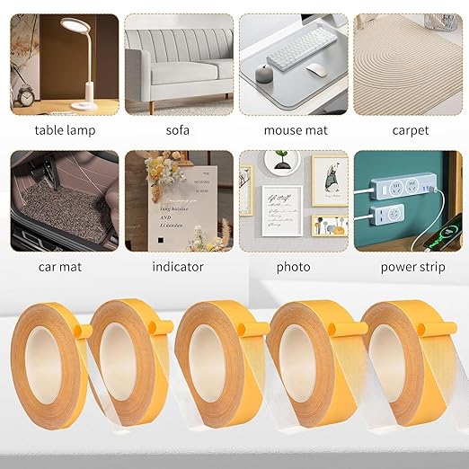 Maine 1.18 inch Wide Fabric Tape, Multi-Functional Double-Sided Tape, Ultra-high Strength Adhesive Tape for Wholesale Purchase (100, 16.4ft)