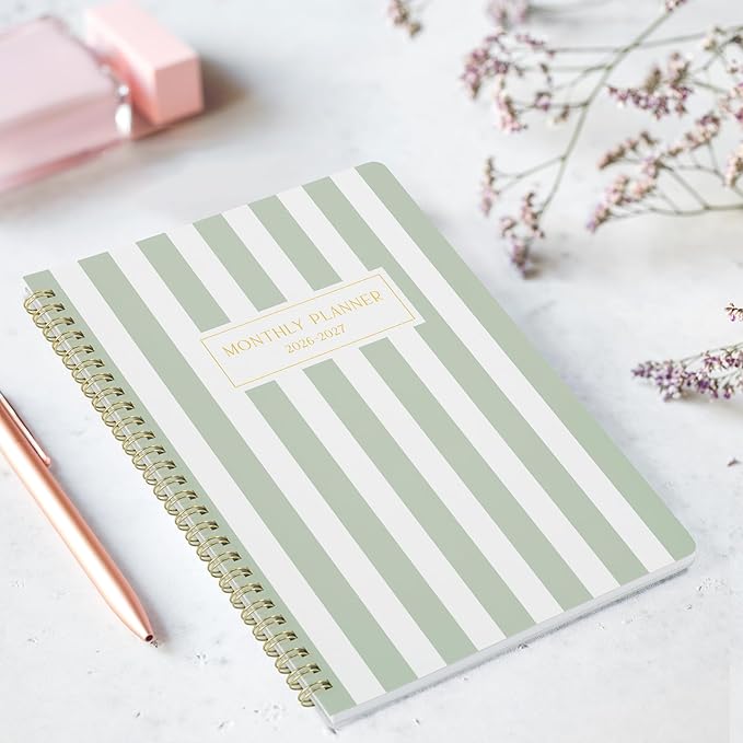 Beautiful 2026-2027 Monthly Planner - To Do List Notebook That Easily Organizes Your Tasks to Boost Productivity - Runs From January 2026 Until December 2027