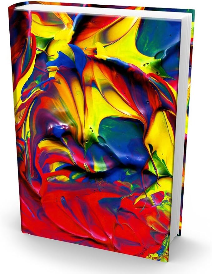Book Sox Stretchable Book Cover: 6 Print Value Pack. Fits Most Hardcover Textbooks up to 9 x 11. Adhesive-Free, Nylon Fabric School Book Protector Easy to Put On Jacket wash Re-use (Ultra Print)