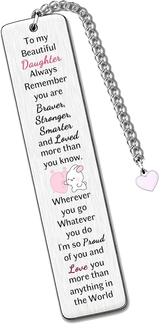 Bookmarks Graduation Gifts Inspirational Go to University Encourage Keepsake Birthday Christmas Woman Teens Distance Accompany Back to School Present Appreciate Book Accessory