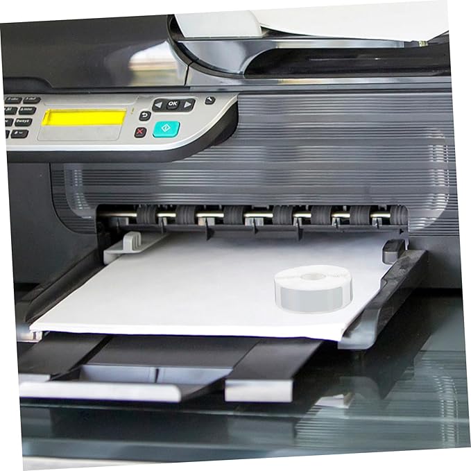 Operitacx 1roll Self-Adhesive Thermal Labels Printing Compatible Printers for Shipping Bottles Name Tags of Stickers