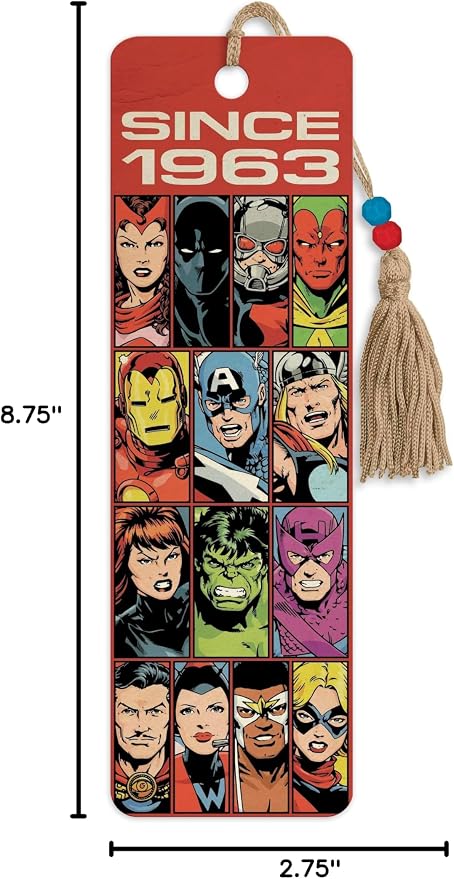 Marvel Avengers - 60th Anniversary Premier Bookmark Stationery