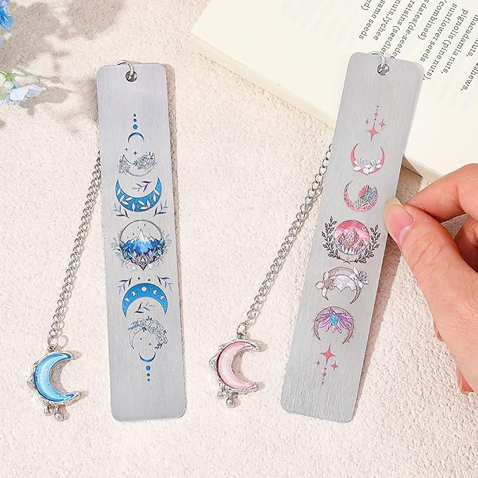 Acotar FAE Romance Metal Bookmark,The Night Court Feysand Fantasy Bookmarks,Reading Gift for Women Book Lovers and Fans of The Court of Thorns and Roses (3PC ACotar)