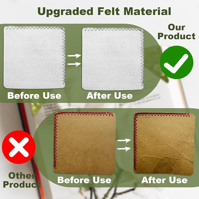 Personalized Custom Bookmark Corner Unique Gifts for Women, Book Lovers Gifts for Readers, Hand Embroidered Bookmarks for Kids, Book Marks for Reading Accessories, Book Markers (Winter-N)