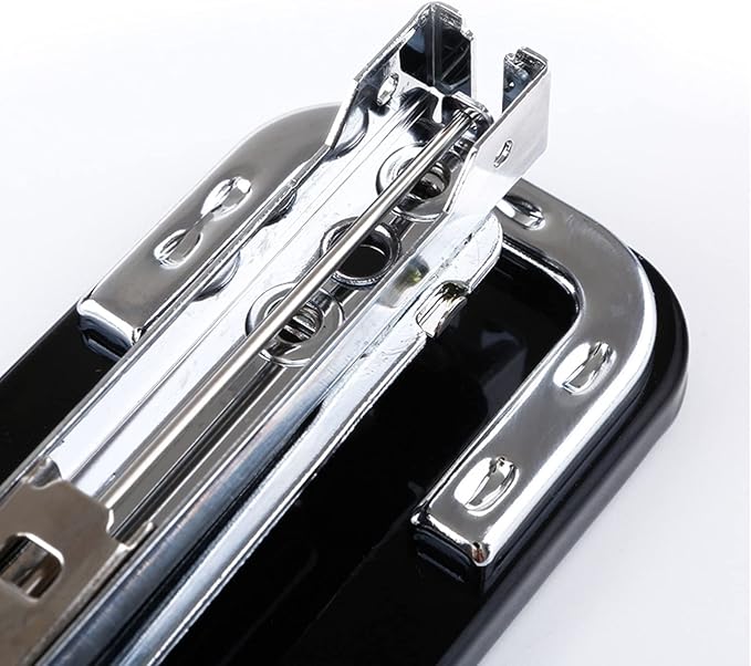 Liudan Stapler Office Stapler Handheld Stapler Desktop Stapler for Office or School Use Includes 5000 Staples Black Blue Office Stapler (Colour: Blue)