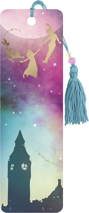 Peter Pan - Skyline Silhouette Premier Bookmark - with Foil