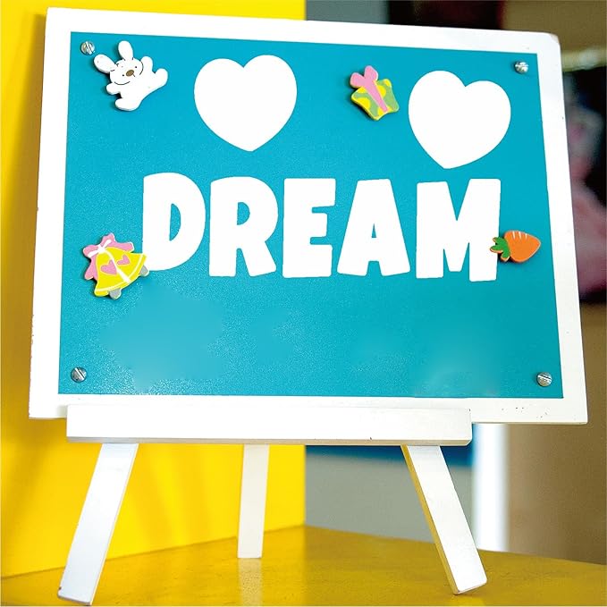 Bemeol 42 Sheets 504 Pieces Letter Stickers Bulletin Board Letters 2.5 Inch Self Adhesive Alphabet Sticker Letters for Poster Board Classroom Crafts Home Decor(White)