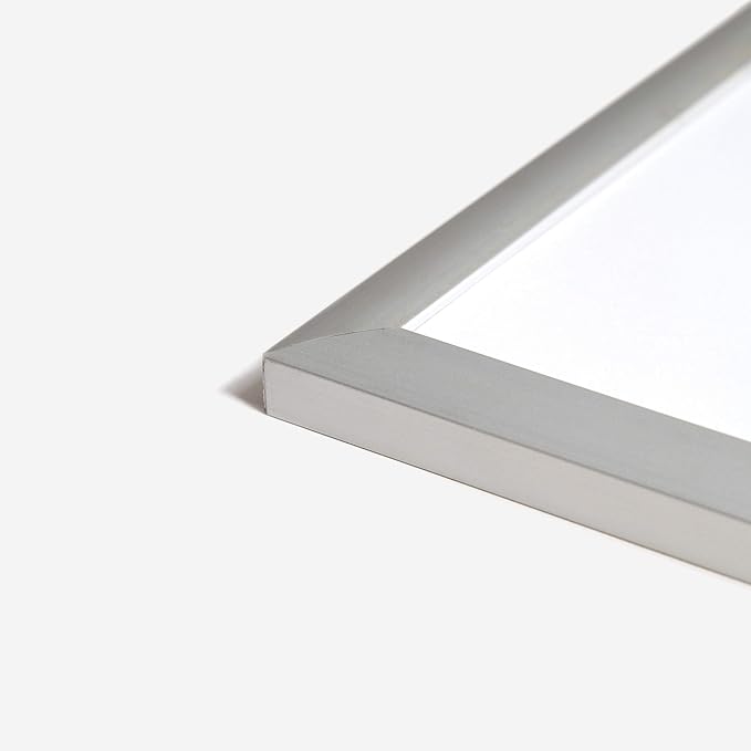 U Brands Melamine Dry Erase Board White Board, 96" x 48" Inches, Silver Aluminum Frame