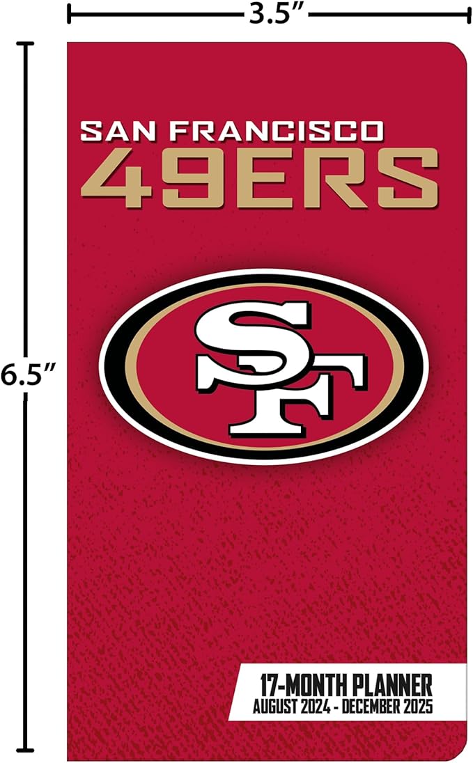 Turner Licensing, NFL San Francisco 49ers 17 Month Pocket Planner